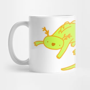 Yellow Axolotl Mug